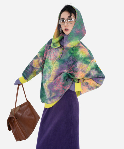 Gradient Knit Pullover