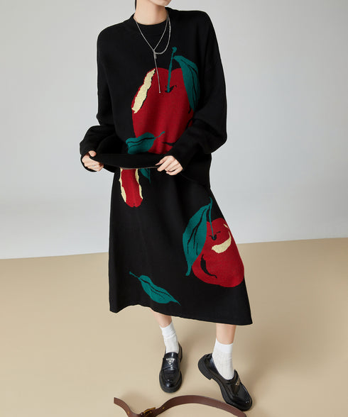 Apple Jacquard Knit Series