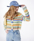 Bloom Stripe Cardigan