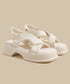 Twist Loop Platform Sandal