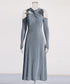 Cross Drape Maxi Dress