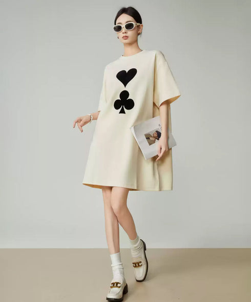 Heart & Club Logo Top