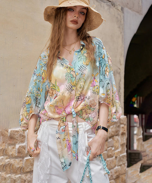 Harbor Mist Blouse