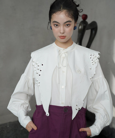 Lierre Collar Blouse