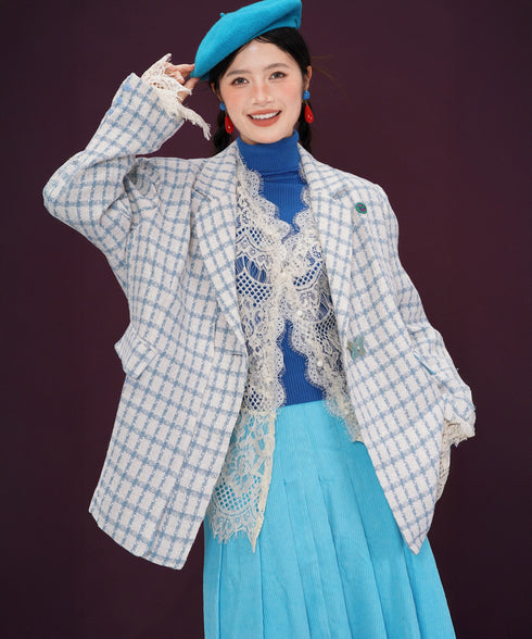 Vintage Lace Check Series