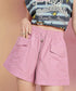 Pocket Zip Short Pants