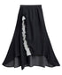 Ruffle Line Layer Skirt