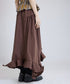 Wave Hem Skirt
