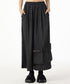 Black Zip Pocket Wide Pants