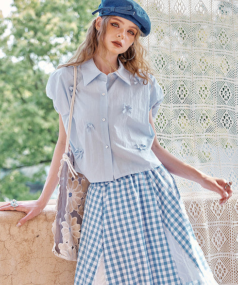 Ribbon Mist Blouse