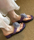 Crystal Burst Sandal