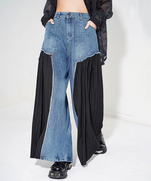 Panel Pleat Pants