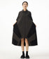 Mesh Panel Flow Dress