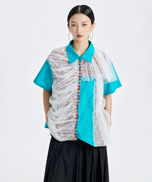 Veil Gather Blouse