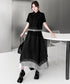 Layer Veil Blouse & Skirt Co-ord