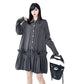 Stripe Tier Shirt Dress