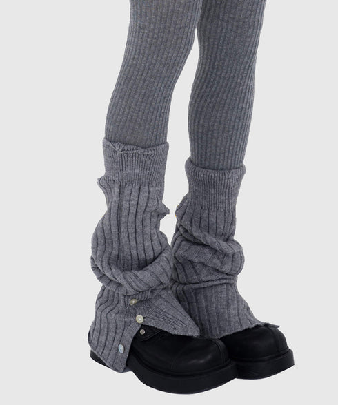 Rib Button LegWarmers