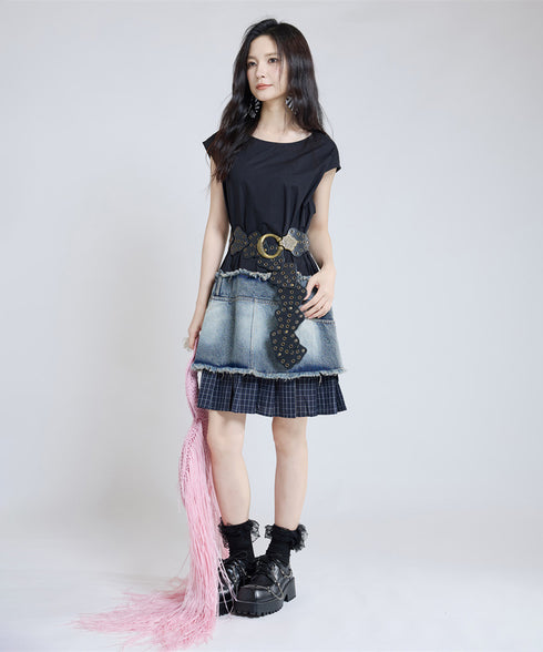 Layer Trim Dress