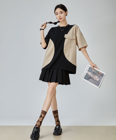 Panel Pocket Combo Top