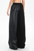 Contrast Texture Wide Pants