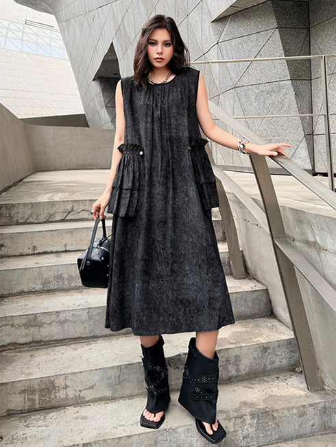 Shadow Gather Dress