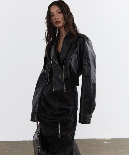 Structured Zip-up Jacket