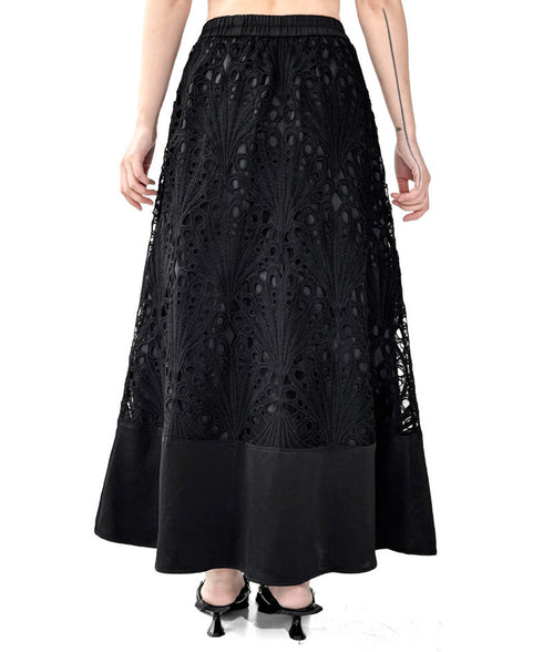Lace Layer Blouse&Skirt Co-ord