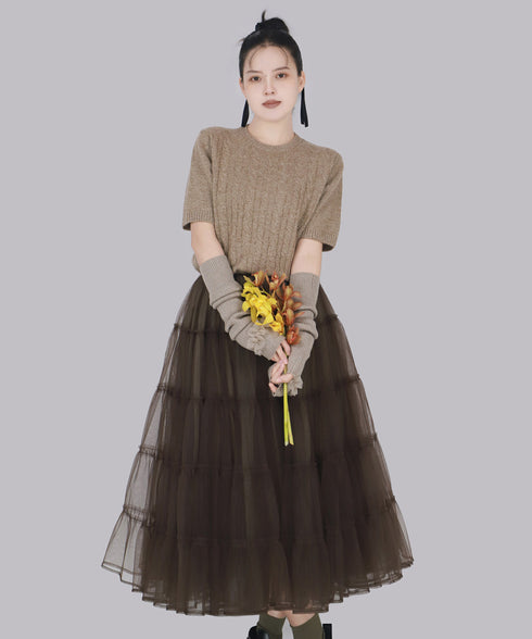 Elunora Cascade Dress