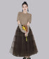 Elunora Cascade Dress