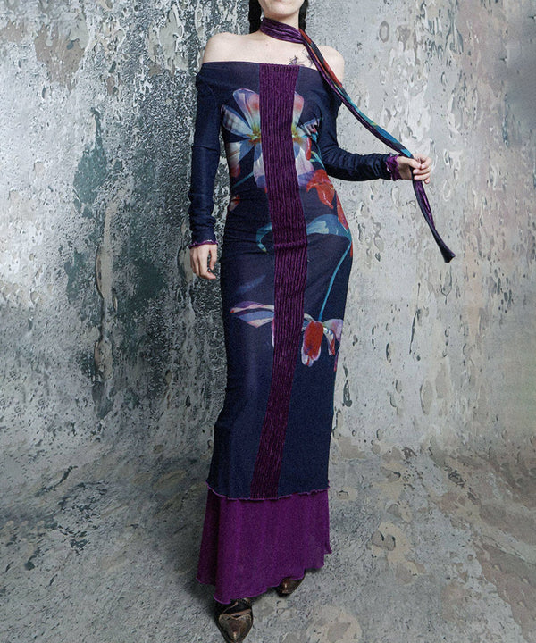Flora Pleat Dress