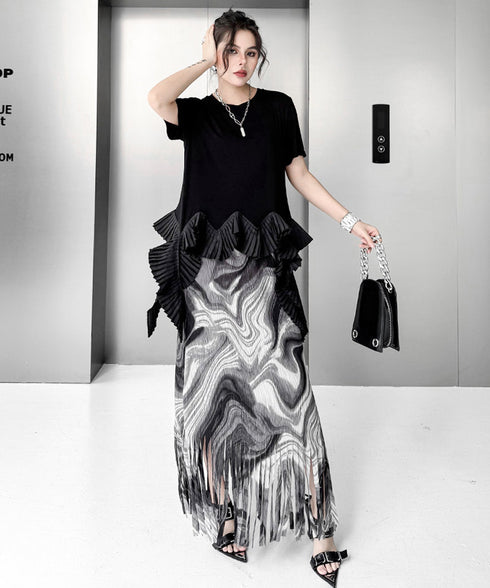 Pleat Wave Top