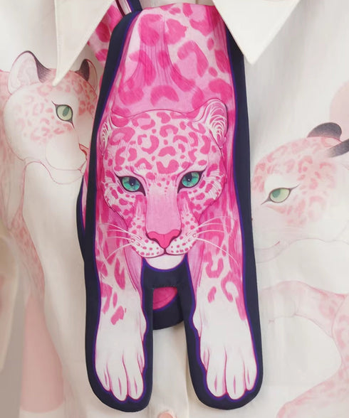 Panther Graphic Scarf