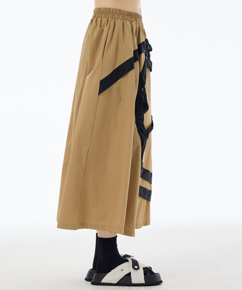 Circular Tape Embroidery Skirt