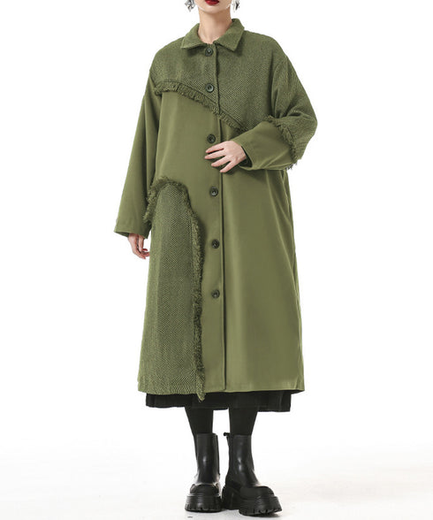 Fringe Texture Mix Coat