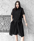 Mesh Layer Blouse & Shorts Co-ord
