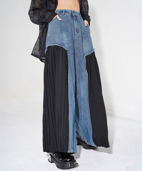 Panel Pleat Pants