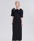 Gloss Panel Strap Dress