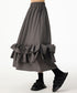 Frill Curve Skirt