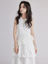 Frill Layered Combination Dress