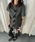 Grid Fold Blouse