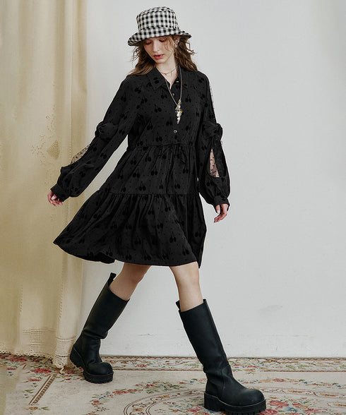 Cherry Veil Dress