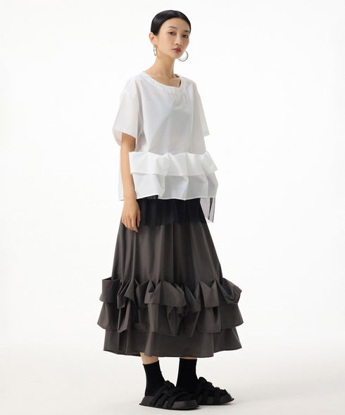 Fold Frill Top
