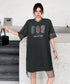 Mesh Graphic Dress