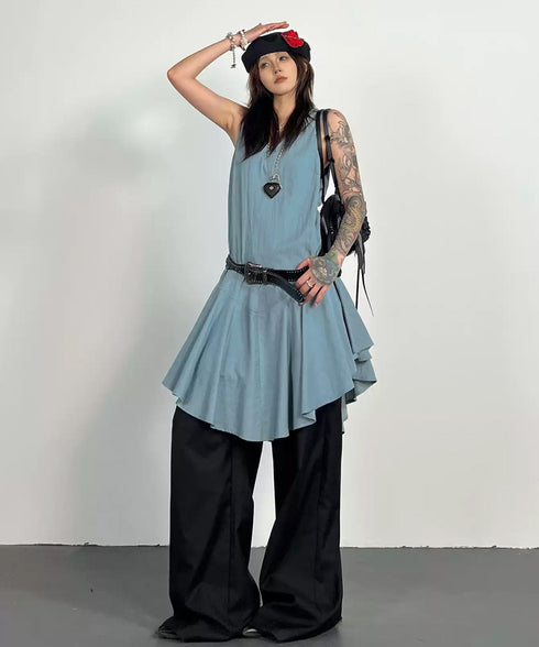 Drop Flare Dress
