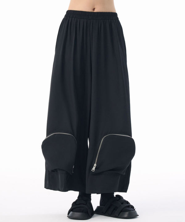 Zip Pocket Wide Pants