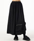 Black Zip Pocket Wide Pants