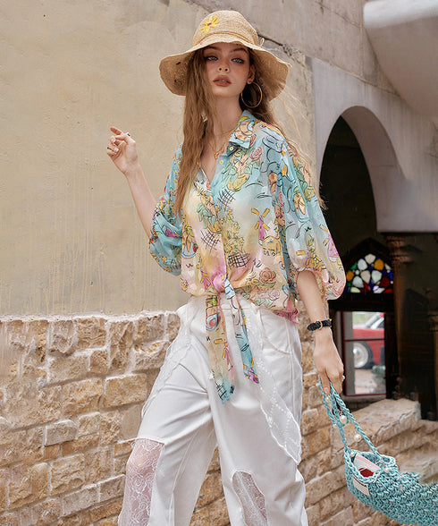 Harbor Mist Blouse