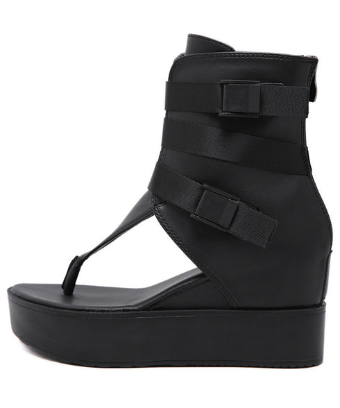 Strap Edge Platform Sandal