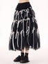 Ribbon Layered Mesh Skirt