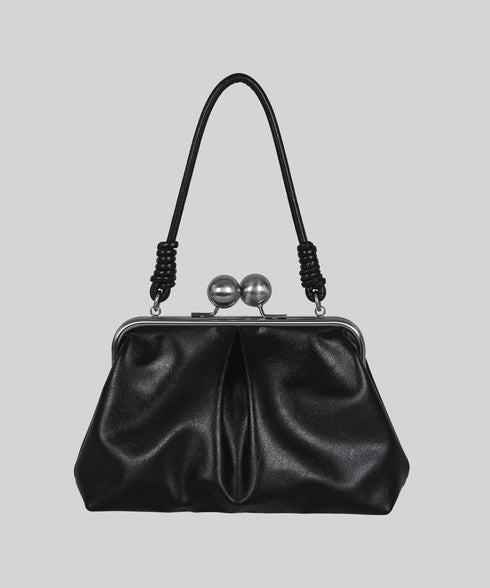 Metal Clasp Soft Bag